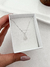 Cadenita Huella plata - Alaris Accesorios