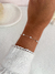 Pulsera Dali perlas regulable acero blanco - tienda online