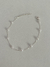 Pulsera Dali perlas regulable acero blanco en internet