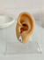 Aros Milán mini 1,2 cm acero blanco (par) - comprar online