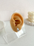 Imagen de Aros Milán mini 1,2 cm acero blanco (par)
