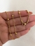 Collar Caly acero dorado - comprar online