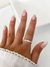 Anillo Glowy blanco acero blanco en internet