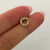 Aro Cheryl shine acero dorado (unidad)