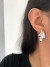 Aros Drop fiesta acero blanco (par) en internet