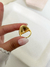 Anillo Carol acero dorado - tienda online