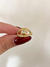 Anillo Ghana acero dorado - tienda online