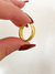 Anillo Adele acero dorado en internet