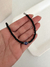 Pulsera cristal negro ojo acero quirúrgico en internet