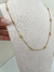 Collar Hanna acero dorado en internet