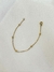 Pulsera Olivia acero dorado - comprar online