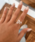 Anillo Felicia plata
