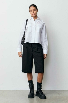 Camisa Poplin con Bolsillos / Ver - Azzaro Lanús