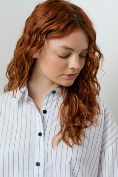 Camisa Poplin Rayada / Ver en internet