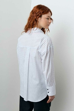 Camisa Poplin Rayada / Ver - tienda online