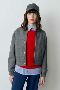 Campera Bomber Paño / Ver