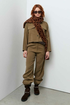 Pantalon Tencel Verde / Ver