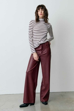 Pantalon Ecocuero Ancho / Ver en internet