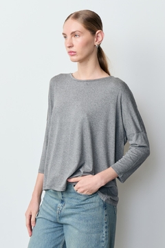 Remera Manga 3/4 Básica Crepe / Ver - tienda online