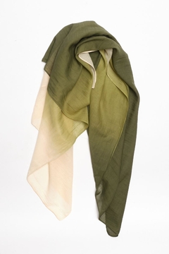 Pashmina Degradé Verde / Ver
