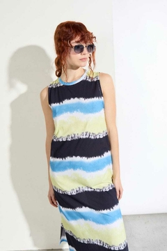 Vestido Batik Algodon / Ver - Azzaro Lanús