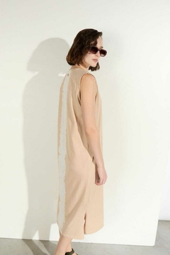 Vestido Batik Beige / Ver - comprar online
