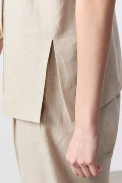 Chaleco Largo Lino / VER - Azzaro Lanús