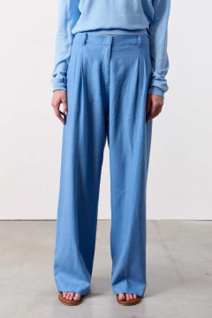 Pantalón Sastrero Celeste / VER - comprar online