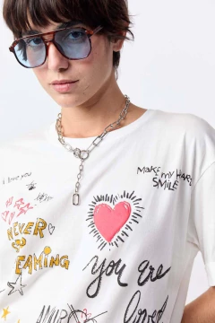 REMERA LOVE/ VER - comprar online