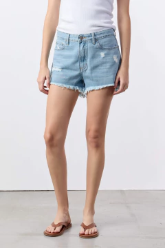 Short High Waist con Roturas / VER - Azzaro Lanús
