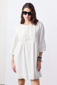 Vestido con Frunces / VER