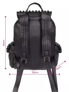 Mochila Para Notebook De "14 Negra Y Fucsia Mari Curie/ Juanita Jo - comprar online