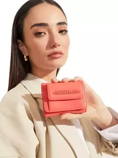 Billetera Verde Pequeña Con Bolsillo Externo/ Juanita Jo - tienda online