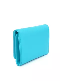 Imagen de Billetera Verde Pequeña Con Bolsillo Externo/ Juanita Jo
