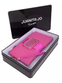 Billetera Turquesa Clásica Tipo Sobre / Juanita Jo