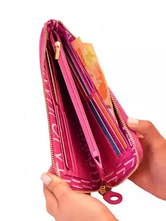 Billetera Turquesa Clásica Tipo Sobre / Juanita Jo en internet