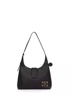 Cartera De Hombro Pequeña Negra Anya / Juanita Jo