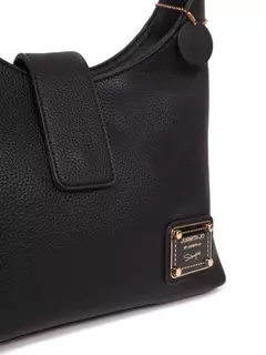 Cartera De Hombro Pequeña Negra Anya / Juanita Jo en internet