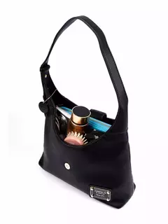 Cartera De Hombro Pequeña Negra Anya / Juanita Jo - Azzaro Lanús