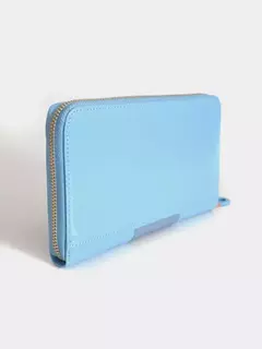 Billetera Clásica Celeste / Juanita Jo en internet