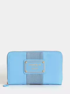 Billetera Clásica Celeste / Juanita Jo - comprar online