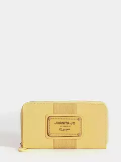 Billetera Hand Pocket Amarilla /Juanita Jo