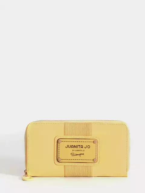 Billetera Hand Pocket Amarilla /Juanita Jo