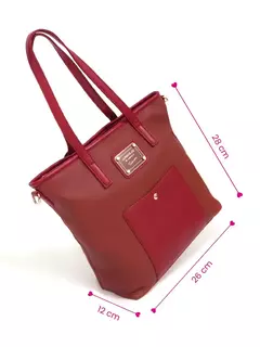 Cartera Bordó Duo/ JUANITA JO - comprar online