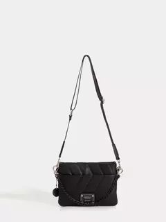 Bandolera Negra Y Fucsia Andes / JUANITA JO - comprar online