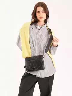 Bandolera Negra Y Fucsia Andes / JUANITA JO - tienda online