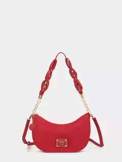 Cartera De Hombro Negra Agos/ JUANITA JO - Azzaro Lanús