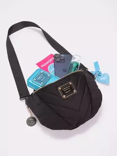 Bandolera Y Riñonera Marrón Ivy/ JUANITA JO - tienda online
