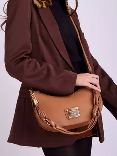 Cartera De Hombro Roja Agos / JUANITA JO en internet