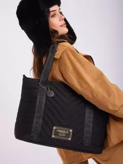 Cartera Negra Ivy /JUANITA JO - comprar online